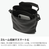 【正規取扱店】 エルゴポック ショルダーバッグ メンズ HERGOPOCH 軽量 本革 牛革 レザー 小さめ ブランド おしゃれ かっこいい 2層 縦型 大人 日本製 TC ソフトシュリンクレザー 2ルームショルダーバッグ TC-RS
