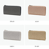 ヒロコ ハヤシ 財布 長財布 レディース 本革 HIROKO HAYASHI 大容量 ブランド L字ファスナー L字 黒 上品 高級感 おしゃれ 小銭入れあり カード プレゼント 女性 日本製 GIRASOLE ファスナー式長財布 709-41946