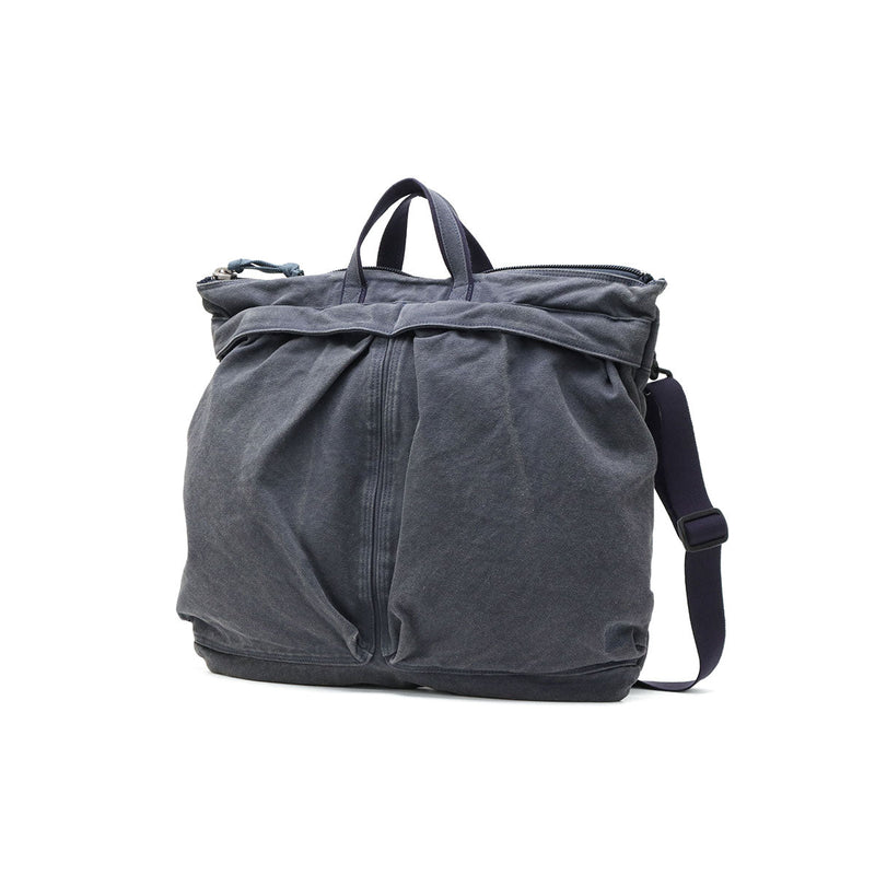 Beg topi keledar hobo untuk lelaki dan wanita kanvas bahu bahu kanvas beg crossbody besar beg bahu Tentera kasual B4 A4 6L yang dibuat di Jepun Helmet Bag Canvas HB-BG4522