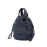 Hobo DrawString Bag 남성 여성 Hobo DrawString Pouch Bag 소형 핸드 헬드 미니 가방 Gusset 스타일리시 한 캔버스 일반 브랜드 캐주얼 4L 일본에서 만든 드로우 스트링 파우치 패딩 라이트 캔버스 HB-BG4515