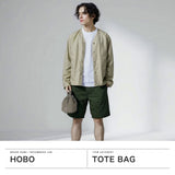 Hobo DrawString Bag 남성 여성 Hobo DrawString Pouch Bag 소형 핸드 헬드 미니 가방 Gusset 스타일리시 한 캔버스 일반 브랜드 캐주얼 4L 일본에서 만든 드로우 스트링 파우치 패딩 라이트 캔버스 HB-BG4515