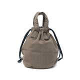 Hobo DrawString Bag 남성 여성 Hobo DrawString Pouch Bag 소형 핸드 헬드 미니 가방 Gusset 스타일리시 한 캔버스 일반 브랜드 캐주얼 4L 일본에서 만든 드로우 스트링 파우치 패딩 라이트 캔버스 HB-BG4515