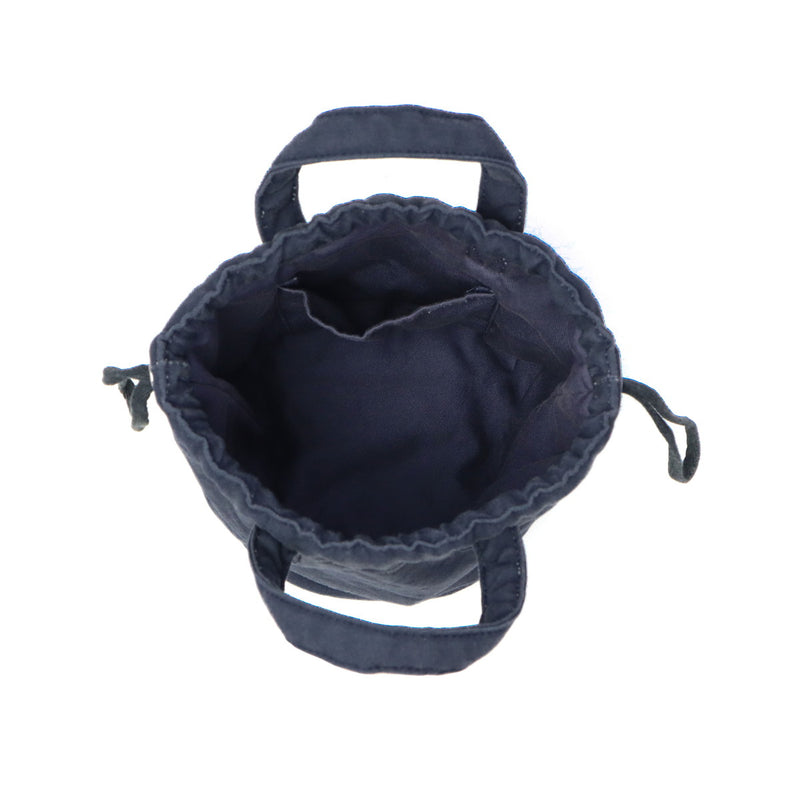Hobo DrawString Bag 남성 여성 Hobo DrawString Pouch Bag 소형 핸드 헬드 미니 가방 Gusset 스타일리시 한 캔버스 일반 브랜드 캐주얼 4L 일본에서 만든 드로우 스트링 파우치 패딩 라이트 캔버스 HB-BG4515