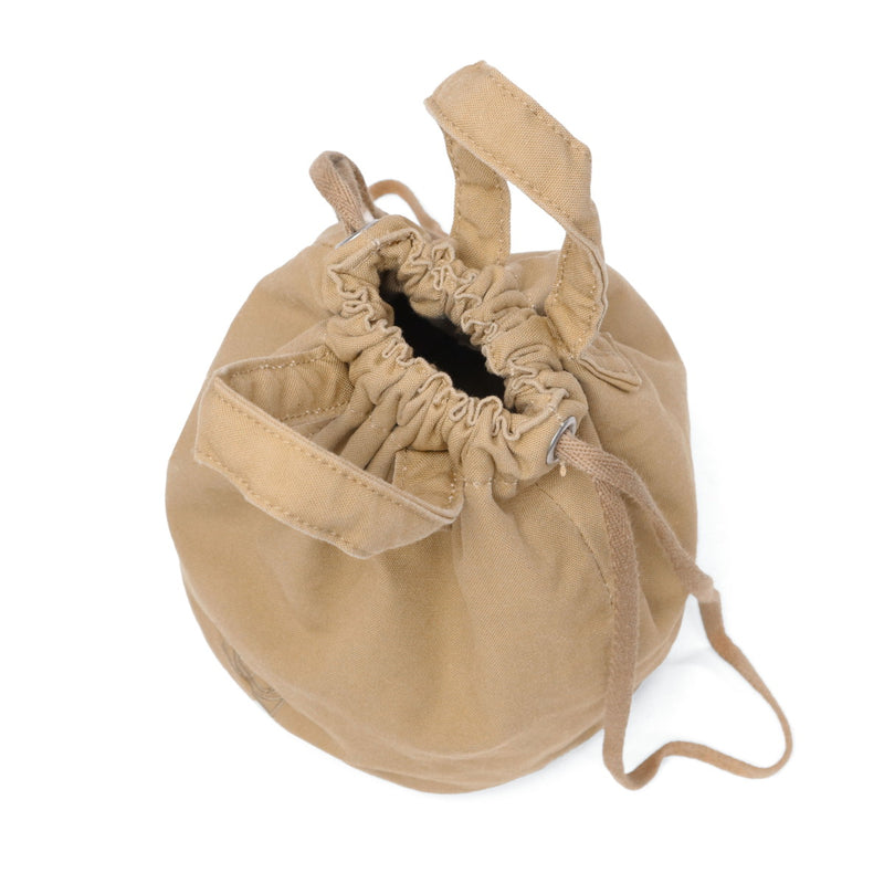 Hobo DrawString Bag 남성 여성 Hobo DrawString Pouch Bag 소형 핸드 헬드 미니 가방 Gusset 스타일리시 한 캔버스 일반 브랜드 캐주얼 4L 일본에서 만든 드로우 스트링 파우치 패딩 라이트 캔버스 HB-BG4515