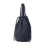 ホーボー 巾着バッグ メンズ レディース hobo 巾着 ポーチ バッグ 小さめ 手持ち ミニバッグ マチ付き おしゃれ 帆布 無地 ブランド カジュアル 12L 日本製 DRAWSTRING POUCH S PADDED LIGHT CANVAS HB-BG4516