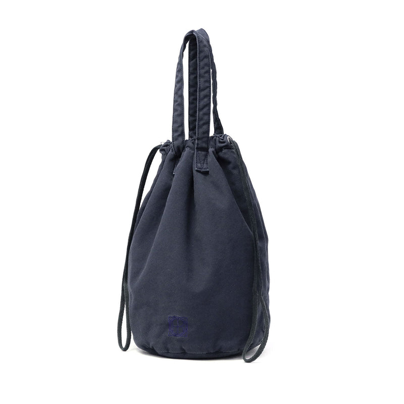 ホーボー 巾着バッグ メンズ レディース hobo 巾着 ポーチ バッグ 小さめ 手持ち ミニバッグ マチ付き おしゃれ 帆布 無地 ブランド カジュアル 12L 日本製 DRAWSTRING POUCH S PADDED LIGHT CANVAS HB-BG4516