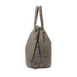 Beg Hobo Drawstring Beg Wanita Lelaki Hobo Beg Kecil Mini Beg Mini Dengan Gusset Gusset Canvas Plain Jenama Kasual 12L Made In Japan Drawstring Pouch S Canvas Light HB-BG4516