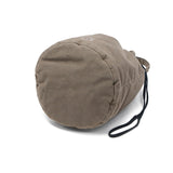 Beg Hobo Drawstring Beg Wanita Lelaki Hobo Beg Kecil Mini Beg Mini Dengan Gusset Gusset Canvas Plain Jenama Kasual 12L Made In Japan Drawstring Pouch S Canvas Light HB-BG4516