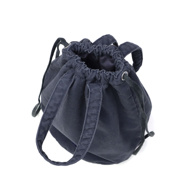 Beg Hobo Drawstring Beg Wanita Lelaki Hobo Beg Kecil Mini Beg Mini Dengan Gusset Gusset Canvas Plain Jenama Kasual 12L Made In Japan Drawstring Pouch S Canvas Light HB-BG4516