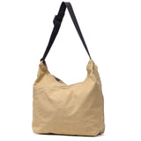 ホーボー ショルダーバッグ メンズ レディース 斜めがけバッグ 大きめ A4 hobo バッグ 斜めがけ ブランド 大人 軽量 軽い コットン 綿 丈夫 ショルダー カジュアル 日本製 15L AZUMA SHOULDER BAG M LIGHT CANVAS HB-BG4518