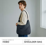 Hobo Shoulder Bag Men's Women's Crossbody Bag Large A4 Hobo Bag Crossbody Brand Adult Lightweight Lightweight Cotton Durable Shoulder Casual Made in Japan 15L AZUMA SHOULDER BAG M LIGHT CANVAS HB-BG4518