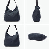 Hobo Shoulder Bag Men's Women's Crossbody Bag Large A4 Hobo Bag Crossbody Brand Adult Lightweight Lightweight Cotton Durable Shoulder Casual Made in Japan 15L AZUMA SHOULDER BAG M LIGHT CANVAS HB-BG4518