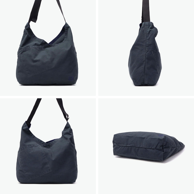 Hobo Shoulder Bag Men's Women's Crossbody Bag Large A4 Hobo Bag Crossbody Brand Adult Lightweight Lightweight Cotton Durable Shoulder Casual Made in Japan 15L AZUMA SHOULDER BAG M LIGHT CANVAS HB-BG4518