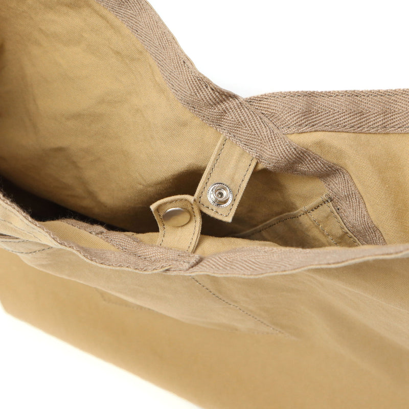 Hobo Shoulder Bag Men's Women's Crossbody Bag Large A4 Hobo Bag Crossbody Brand Adult Lightweight Lightweight Cotton Durable Shoulder Casual Made in Japan 15L AZUMA SHOULDER BAG M LIGHT CANVAS HB-BG4518