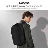 【日本正規品】 インケース リュック メンズ レディース ブランド Incase デイパック バックパック 軽量 軽い 撥水 PC収納 通勤 ビジネス 2層 旅行 セットアップ ロゴ おしゃれ A4 16インチ Grid Backpack 23L