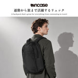 【日本正規品】 インケース リュック メンズ レディース ブランド Incase デイパック バックパック 軽量 軽い 撥水 PC収納 通勤 通学 ビジネス 旅行 セットアップ ロゴ おしゃれ A4 14インチ Grid Backpack 18L