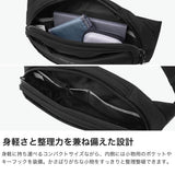 【日本正規品】 インケース ウエストバッグ メンズ レディース ブランド Incase 軽量 軽い 撥水 ボディバッグ ウエストポーチ 小さめ 斜めがけ ワンショルダー ロゴ おしゃれ カジュアル Grid Waist Bag 3.5L