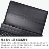 印傳屋 長財布 レディース メンズ ブランド 大容量 革財布 INDEN-YA 財布 革 本革 鹿革 ロングウォレット 小銭入れ カード 日本製 大人 上品 おしゃれ 和風 和柄 漆 印伝 上原勇七 甲州印伝 INISHIE 束入M 9904