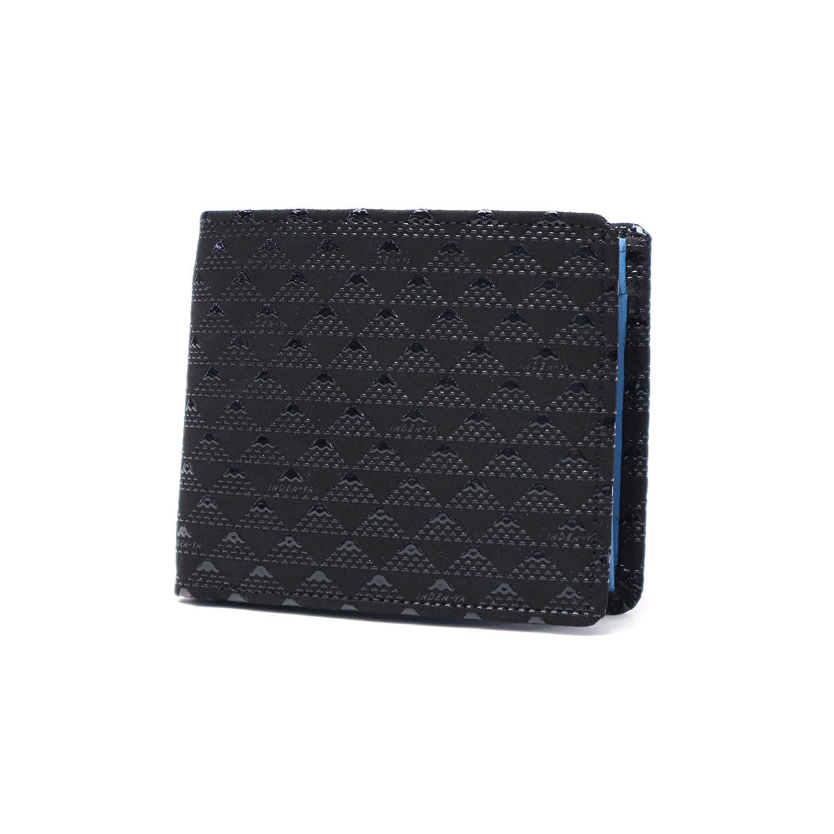 印傳屋 二つ折り財布 レディース メンズ ブランド INDEN-YA 財布 本革