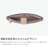 印傳屋 長財布 レディース 薄い スリム コンパクト INDEN-YA ブランド 本革 鹿革 かわいい おしゃれ 軽い 漆 シロツメクサ クローバー 花柄 上品 大人 印伝 上原勇七 甲州印伝 日本製 白詰草 束入L 7303