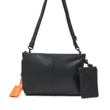 IS/IT ショルダーバッグ メンズ 斜めがけバッグ 小さめ イズイット かっこいい ブランド 斜めがけ 革 軽量 B5 ショルダー バッグ レザー 本革 牛革 2WAY クラッチ ポーチ付き ミニ DISH ディッシュ 945101