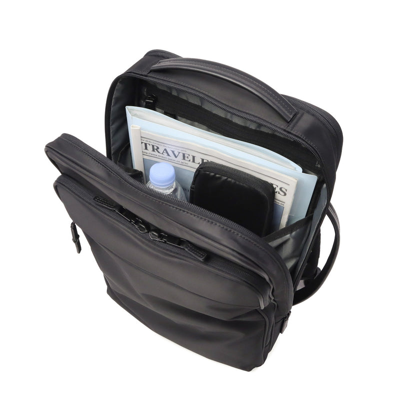 IS/IT リュック ビジネスリュック メンズ レディース 大容量 イズイット 撥水 A4 PC 13.3インチ 仕事 出張 通勤 ビジネス 就活 自立 マイナビ コラボ ビジネスバッグ Mynavi-Solid マイナビソリッド 975731