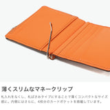 IS/IT マネークリップ 財布 イズイット 小銭入れ付き 革 カード ブランド メンズ 小銭 本革 牛革 レザー 札ばさみ L字ファスナー 薄い コンパクト お札 ダッチ 小銭入れ付きマネークリップ カード段5 977601
