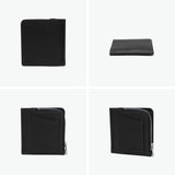 IS/IT マネークリップ 財布 イズイット 小銭入れ付き 革 カード ブランド メンズ 小銭 本革 牛革 レザー 札ばさみ L字ファスナー 薄い コンパクト お札 ダッチ 小銭入れ付きマネークリップ カード段5 977601