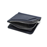 IS/IT マネークリップ 財布 イズイット 小銭入れ付き 革 カード ブランド メンズ 小銭 本革 牛革 レザー 札ばさみ L字ファスナー 薄い コンパクト お札 ダッチ 小銭入れ付きマネークリップ カード段5 977601