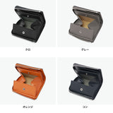 IS/IT 二つ折り財布 メンズ レディース 札 小銭 ブランド box型小銭入れ ファスナー イズイット 財布 小銭入れあり 本革 小さい L字ファスナー 大人 二つ折り ダッチ L字ファスナー二つ折り財布 カード段8 977602