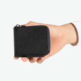 IS/IT 二つ折り財布 メンズ レディース 札 小銭 ブランド box型小銭入れ ファスナー イズイット 財布 小銭入れあり 本革 小さい L字ファスナー 大人 二つ折り ダッチ L字ファスナー二つ折り財布 カード段8 977602