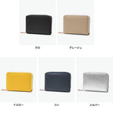IS/IT 二つ折り財布 メンズ レディース box型小銭入れ イズイット 小銭入れあり ラウンドジップ ブランド 本革 牛革 革 じゃばら おしゃれ コンパクト アコーディオン ラウンドファスナー二つ折り財布 998602