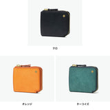 IS/IT 二つ折り財布 レザー 牛革 メンズ イズイット ブランド 財布 二つ折り 小さめ コンパクト おしゃれ 軽量 軽い 小銭入れあり BOX型小銭入れ カード シンプル 大人 トスカーナ L字ファスナー 924605