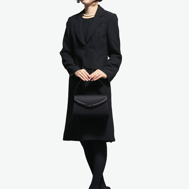 岩佐 フォーマルバッグ 弔事 黒 喪服 IWASA バッグ フォーマル レディース 冠婚葬祭 ハンドバッグ 袱紗 手提げ セット 撥水 撥油 抗菌 防カビ 大人 日本製 フォーマルバッグ3点セット 8864s