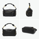 【日本正規品】 ジャスエムビー ショルダーバッグ メンズ レディース 斜めがけバッグ ブランド JAS M.B. 本革 レザー 牛革 革 斜めがけ 小さめ 大人 上品 2WAY A5 Oiled nubuck leather Wing Traveler S NL-003