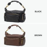 【日本正規品】 ジャスエムビー ショルダーバッグ メンズ レディース 斜めがけバッグ ブランド JAS M.B. 本革 レザー 牛革 革 斜めがけ 小さめ 大人 上品 2WAY A5 Oiled nubuck leather Wing Traveler S NL-003