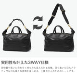 【日本正規品】 ジャスエムビー トートバッグ メンズ レディース ファスナー付き A4 大きめ JAS M.B. おしゃれ 革 ブランド カジュアル 3WAY ショルダー 旅行 日本製 Oiled nubuck leather Wing Traveler (L) NL-004