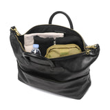 【日本正規品】 ジャスエムビー トートバッグ メンズ レディース ファスナー付き A4 大きめ JAS M.B. おしゃれ 革 ブランド カジュアル 3WAY ショルダー 旅行 日本製 Oiled nubuck leather Wing Traveler (L) NL-004