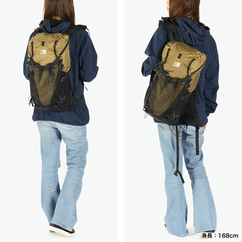 男女的karimor背包輕巧輕巧的karrimor Cleave 20袋休閒戶外戶外小型登山小型登山徒步旅行徒步旅行旅行背包堅固耐用的登山登山背包20L A4 501209