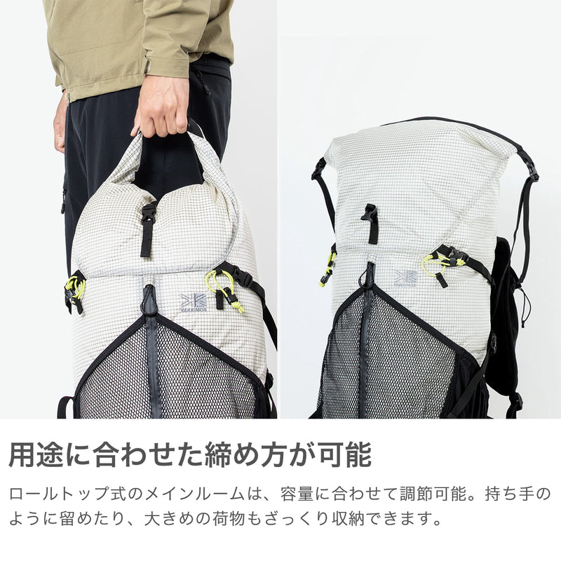 カリマー リュック メンズ レディース 大容量 KARRIMOR クリーブ cleave 30 バックパック 軽量 軽い 大きめ カジュアル アウトドア 登山 ハイキング トレッキング 旅行 丈夫 耐久性 多機能 登山リュック 30L A4 501208