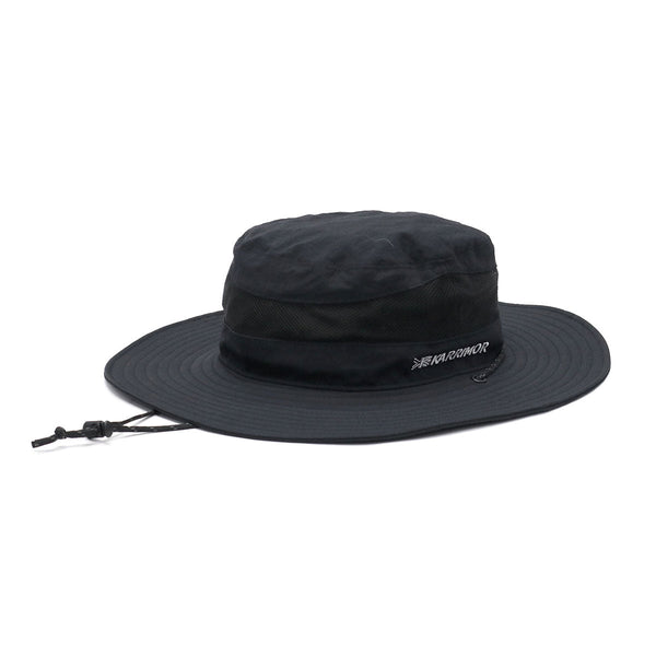 Karimor Hat Men's Women's Strap KARRIMOR Hat Summer Spring Summer UV Protection Large Size Outdoor Stylish Breathable Mesh Water Repellent Water Absorbent Quick Drying Antibacterial Deodorant Sweat Tape Size Adjustment Chin Thread Cord Mesh Hat 200188