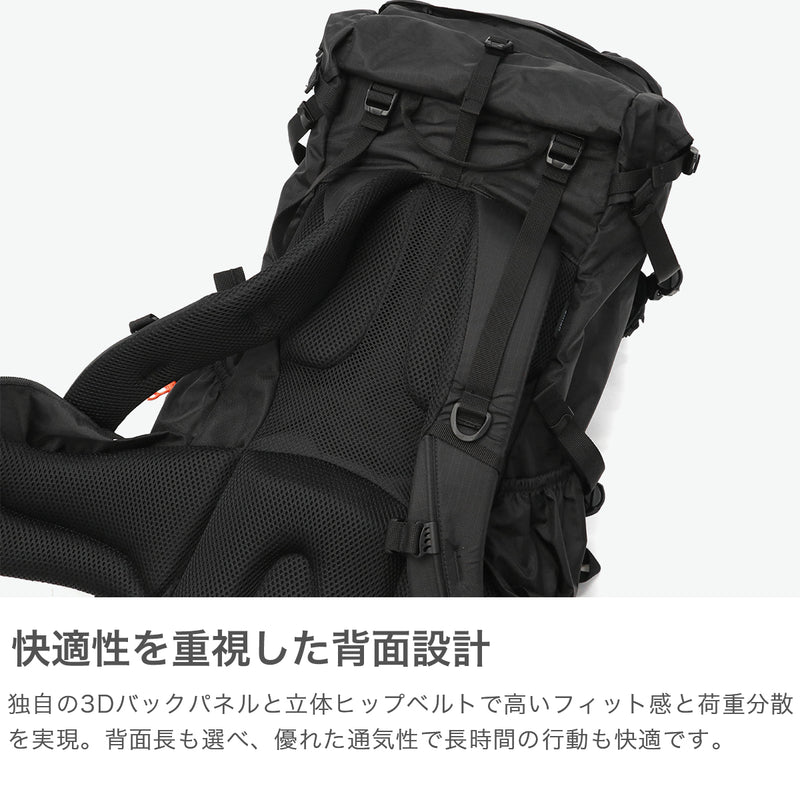 カリマー リュック メンズ レディース 大容量 KARRIMOR バックパック おしゃれ カジュアル アウトドア 登山 登山リュック ハイキング トレッキング ウエストベルト かぶせ ナイロン 旅行  30L A4 ridge 30+ 501206