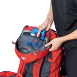 カリマー リュック メンズ レディース 大容量 KARRIMOR バックパック おしゃれ カジュアル アウトドア 登山 登山リュック ハイキング トレッキング ウエストベルト かぶせ ナイロン 旅行  30L A4 ridge 30+ 501206