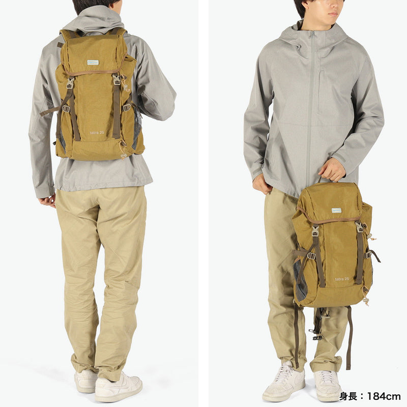 カリマー リュック メンズ レディース KARRIMOR 軽量 ブランド おしゃれ カジュアル アウトドア バックパック ザック 雨蓋 かぶせ 登山 トレッキング ハイキング トップローダー 25L A4 B4 tatra 25 501211