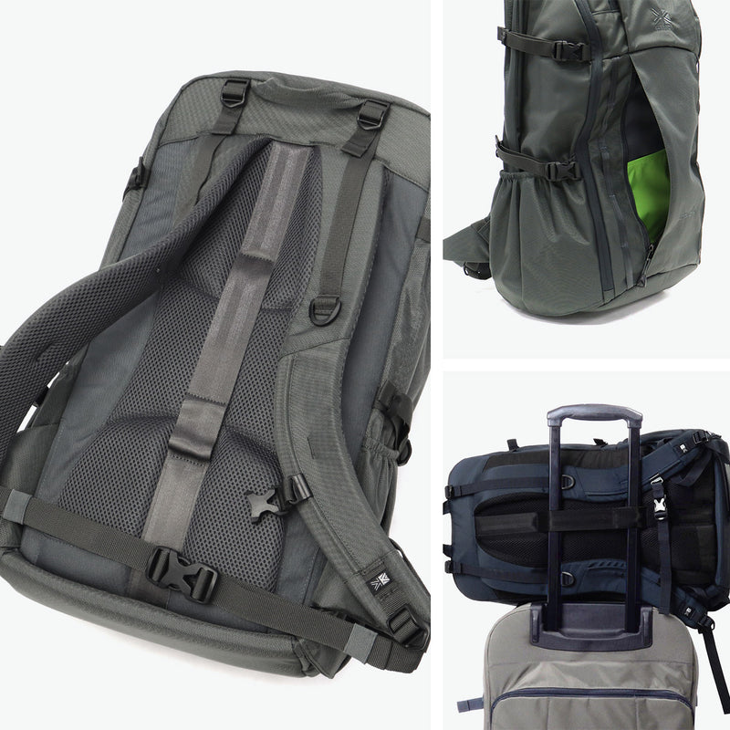 カリマー リュック メンズ レディース 大容量 KARRIMOR トリビュート おしゃれ カジュアル ブランド ノートPC 2層 トレッキング デイパック バックパック アウトドア ロゴ 40L A4 A3 15inch tribute 40 501233