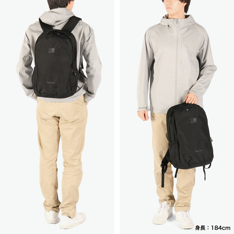 カリマー リュック メンズ レディース KARRIMOR カジュアル おしゃれ カジュアル ブランド バックパック アウトドア 軽量 軽い 2層 PC収納 15inch ロゴ シンプル スーツケース連結 B4 25L tribute 25 501234