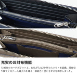 キーファーノイ 長財布 メンズ レディース ロングウォレット Kiefer neu ブランド 大人 おしゃれ 上品 財布 ラウンドファスナー 本革 革 小銭入れ 札入れ カード Sottile ソッティーレ ラウンド長財布 KFN8050S