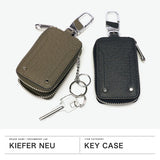 キーファーノイ キーケース メンズ レディース 小さめ Kiefer neu ブランド 大人 おしゃれ 上品 シンプル 鍵 鍵入れ ファスナー 本革 革 レザー コンパクト Sottile ソッティーレ スマートキーケース KFN8055S