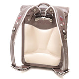 【正規品6年保証】 キッズアミ ランドセル 女の子 2026年 KIDS AMI クラリーノ フラットキューブ型 ウイング背カン A4フラットファイル 軽量 日本製 大容量 ワンタッチロック エレファントキューブスター 92010