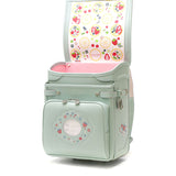 【正規品6年保証】 キッズアミ ランドセル 女の子 2026年 KIDS AMI クラリーノ フラットキューブ型 ウイング背カン A4フラットファイル 軽量 日本製 大容量 ワンタッチロック エレファントキューブスター 92010